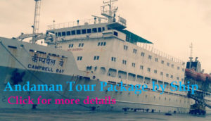 deluxe first class second class and bunk classes in ship fare chart from kolkata to andaman by ship