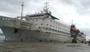 Ship Fare to andaman